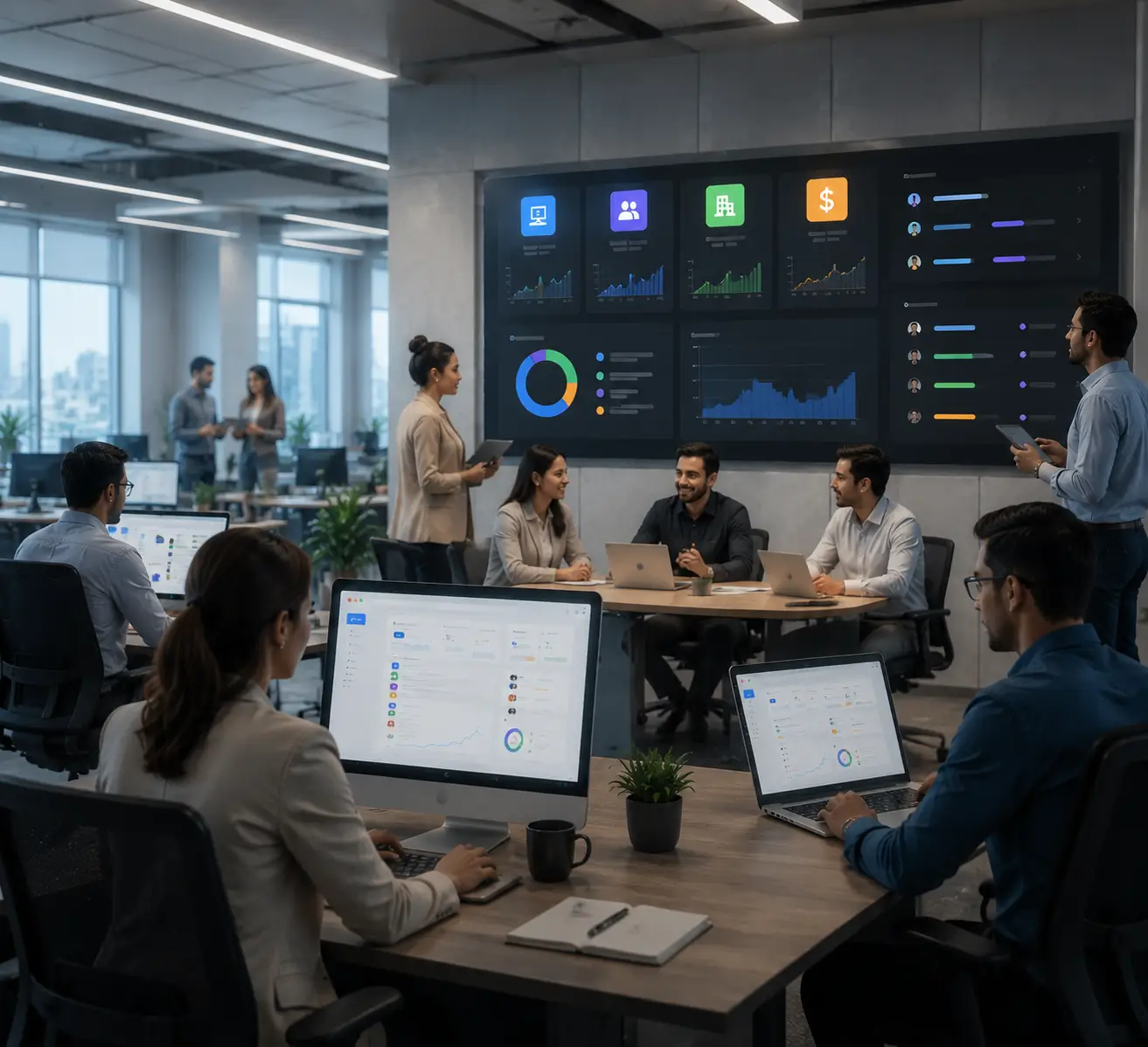 One workspace for every team with Hengine.