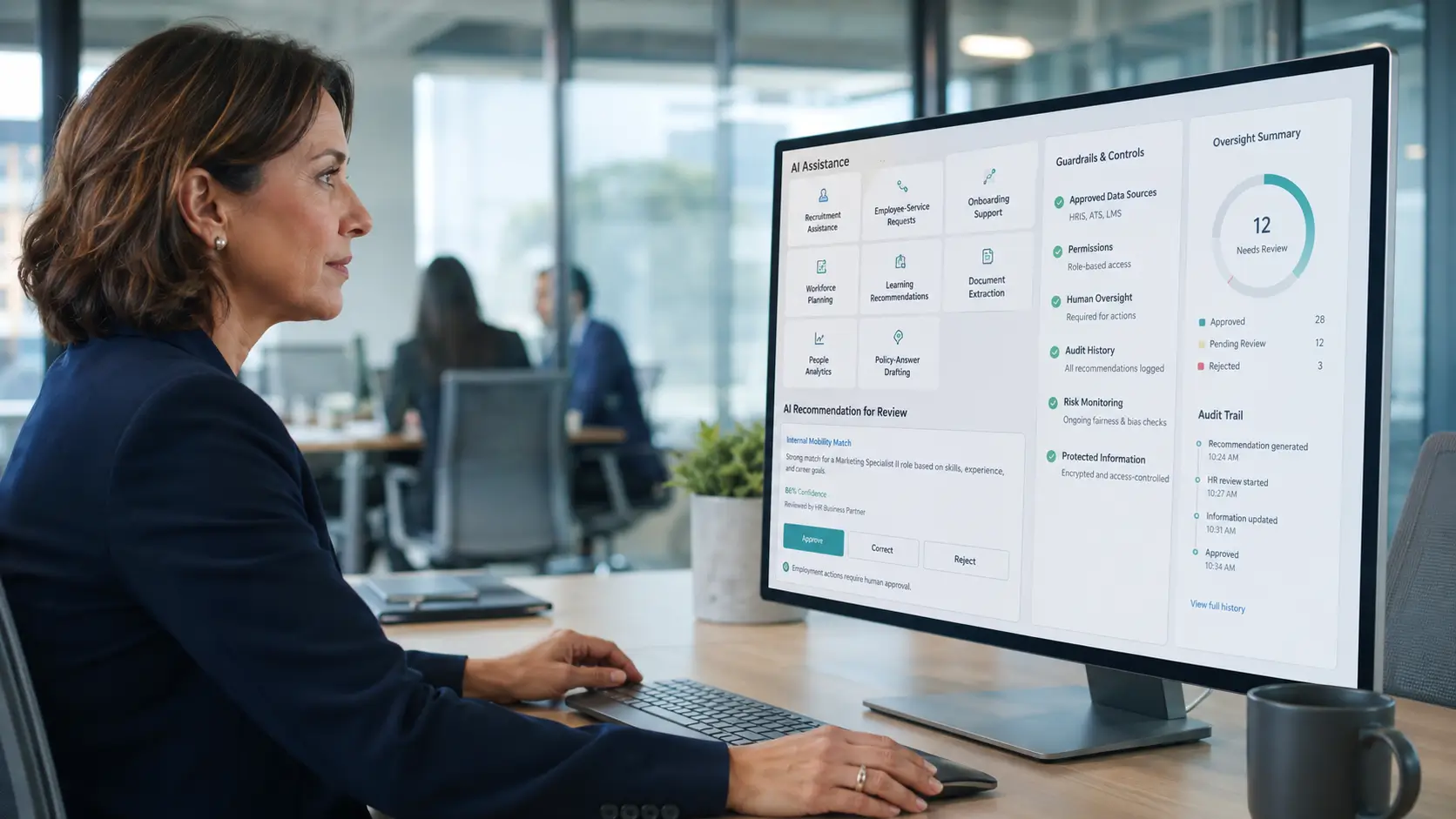 AI in HR: use cases, benefits, risks, and controls