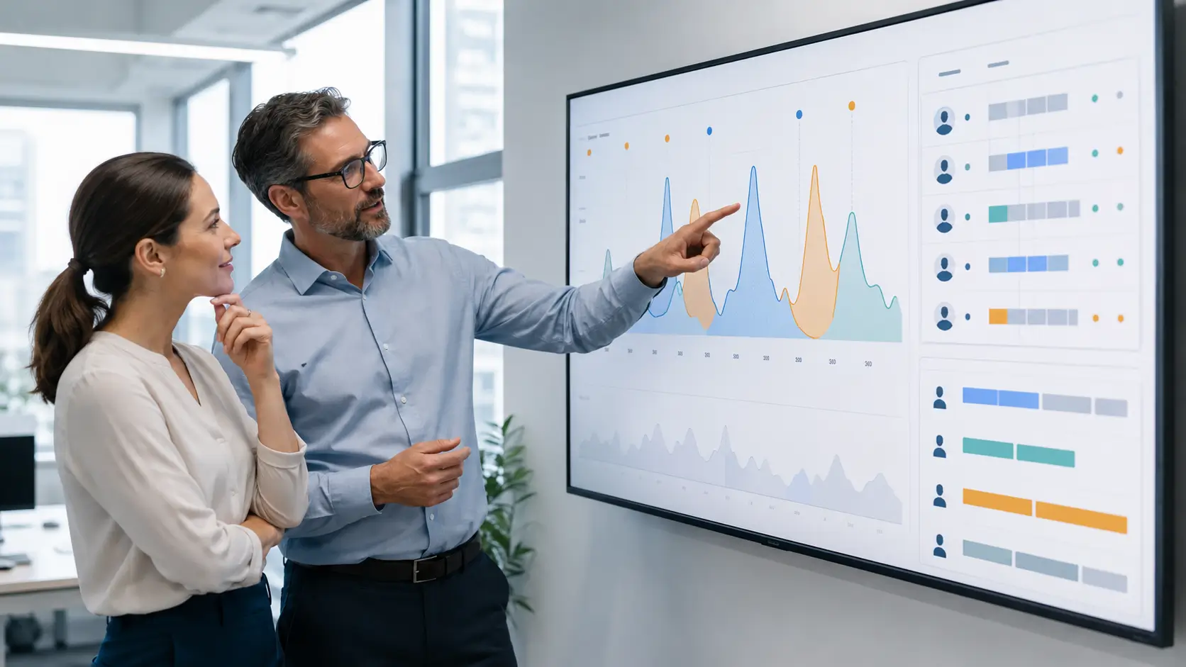 Staffing coverage matched to demand peaks